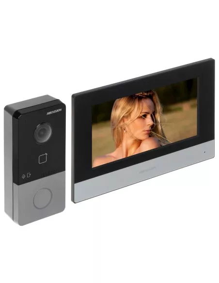 Hikvision 2MP IP PoE Video Intercom Kit WiFi DS-KIS603-P Hikvision 2MP IP PoE Video Intercom Kit WiFi DS-KIS603-P