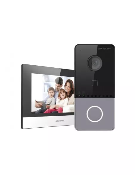 Hikvision 2MP IP PoE Video Intercom Kit WiFi DS-KIS603-P Hikvision 2MP IP PoE Video Intercom Kit WiFi DS-KIS603-P