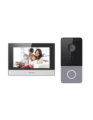 Hikvision 2MP IP PoE Video Intercom Kit WiFi DS-KIS603-P