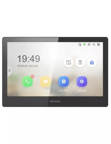 Hikvision Gen2 10-Inch Touch Screen IP PoE Indoor DS-KH8520-WTE1