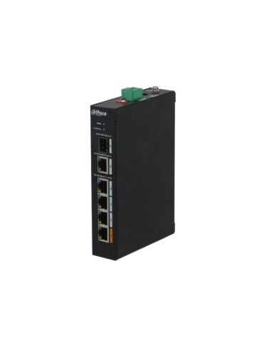 Dahua 4-Port PoE Switch (Unmanaged) - DH-PFS3106-4ET-60