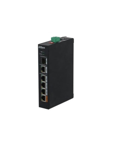Dahua 4-Port PoE Switch (Unmanaged) - DH-PFS3106-4ET-60-V2