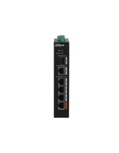 Dahua 4-Port PoE Switch (Unmanaged) - DH-PFS3106-4ET-60-V2