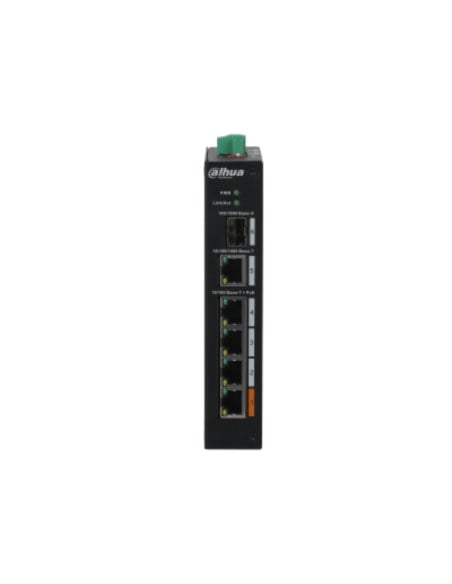 Dahua 4-Port PoE Switch (Unmanaged) - DH-PFS3106-4ET-60-V2