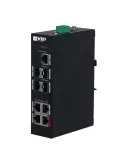 VIP Vision 9-port Unmanaged Gigabit Fibre Access PoE Ethernet Switch - VSETH-SW9GF2