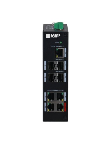 VIP Vision 9-port Unmanaged Gigabit Fibre Access VSETH-SW9GF2