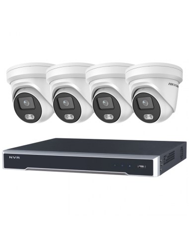 Hikvision 4MP ColorVu POE NVR CCTV Kit
