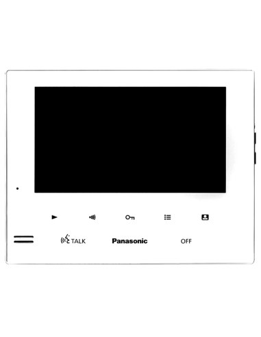 Panasonic Video Intercom White Monitor VL-MV75AZ-W