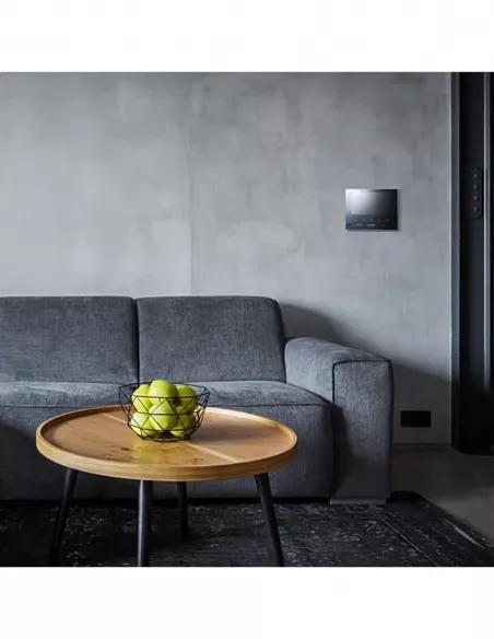 Video intercom mirror monitor installation-2