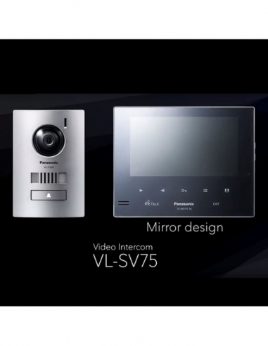Panasonic Video Intercom Kit Mirror VL-SV75AZ-M