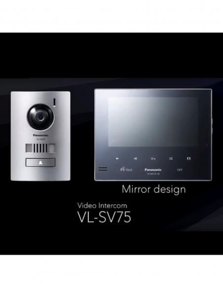 Panasonic Video Intercom Kit Mirror VL-SV75AZ-M Panasonic Video Intercom Kit Mirror VL-SV75AZ-M