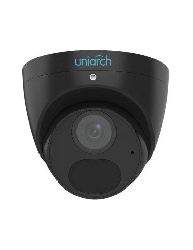 Uniarch 4MP Black Starlight HD Fixed Turret Network Camera - IPC-T1E4-AF28K-B by Uniview
