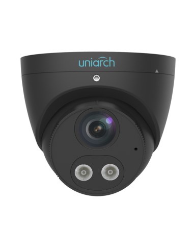 UNV Tri-guard Black 8MP 4K Turret Network Camera IPC-T1P8-AF28KC-B