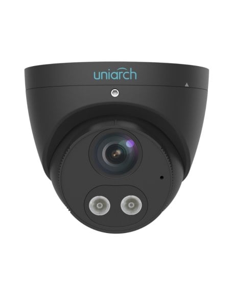 UNV Tri-guard Black 8MP 4K Turret Network Camera IPC-T1P8-AF28KC-B
