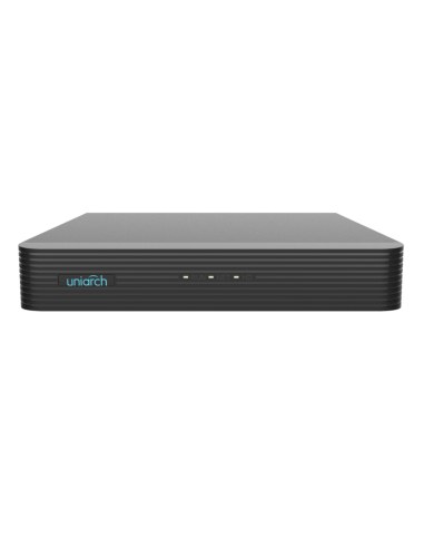 Uniarch 8-Channel 4K Ultra HD Lite Network Video Recorder with 3TB HDD - NVR-108E2-P8-3TB by Uniview