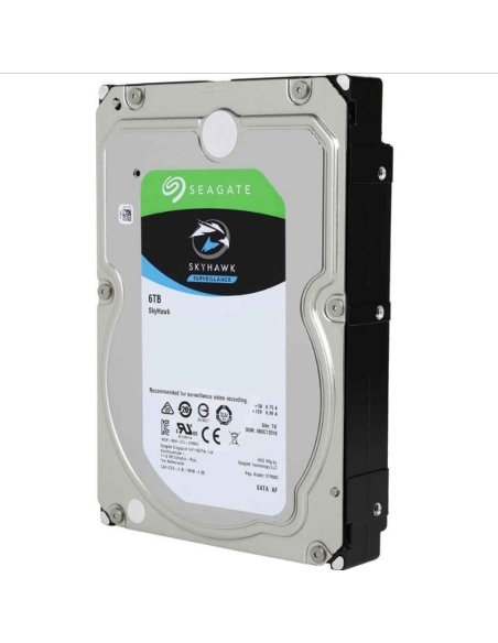 Seagate Skyhawk 6TB Surveillance Internal Hard Drive HDD – 3.5 Inch SATA  6GB/s 256MB Cache for DVR NVR Security Camera System with Drive Health  Management – Frustration Free Packaging (ST6000VX001): Internal Hard