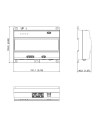 VIP Vision Cascading 2-Wire Intercom Switch - INTIPPOE2W2