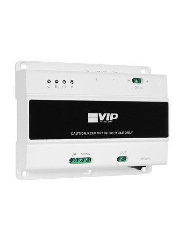 VIP Vision Cascading 2-Wire Intercom Switch - INTIPPOE2W2