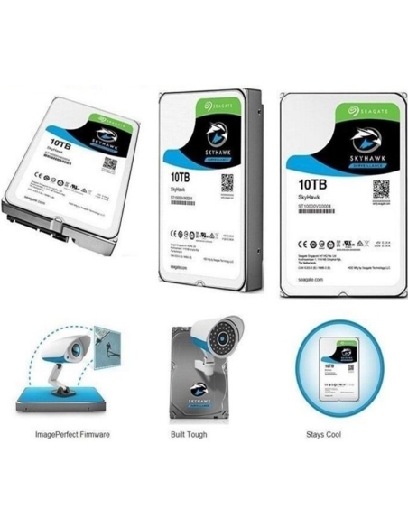 10TB Surveillance Hard Disk Drive - SkyHawk 10TB Surveillance Hard Disk Drive - SkyHawk