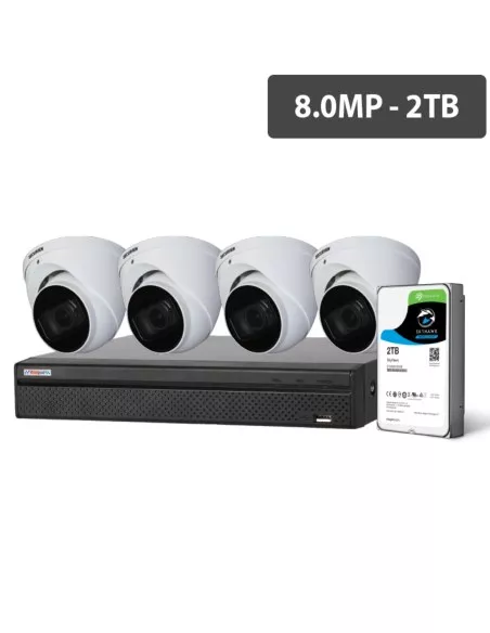 Watchguard Compact 8Ch 2TB HDD HDCVI Surveillance CVRKIT-C882M-4 Watchguard Compact 8Ch 2TB HDD HDCVI Surveillance CVRKIT-C882M-4