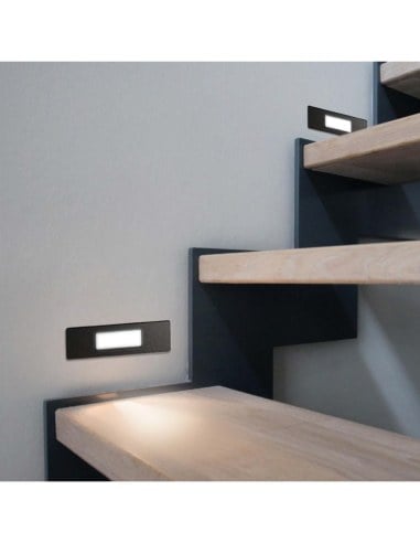 Fumagalli Nina 7.5W Recessed LED Lamp (Black) - FU-NIN-7B