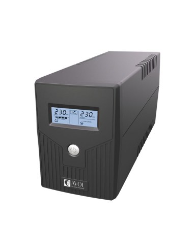 Avol 1000VA Line Interactive UPS - 600W - UPS-C1000-L
