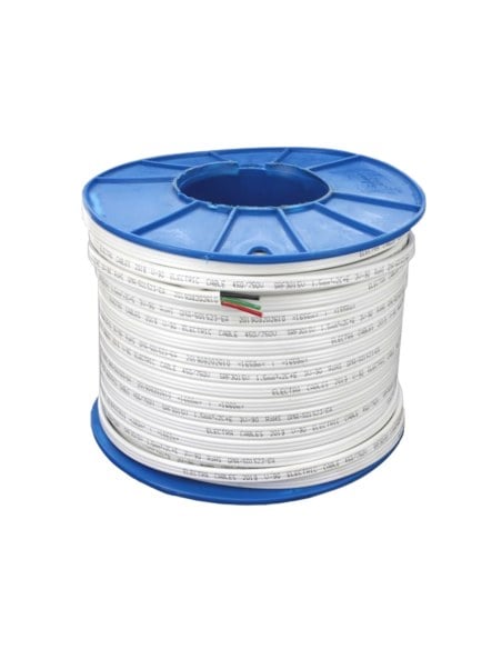 1.5mm² Twin & Earth Flat TPS Cable (100m Drum) - TPS-15TE100