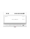 FUTURO IP 2-Wire Residential Kit with Flush Mount Door Station, Distributor and 7" Monitor in White