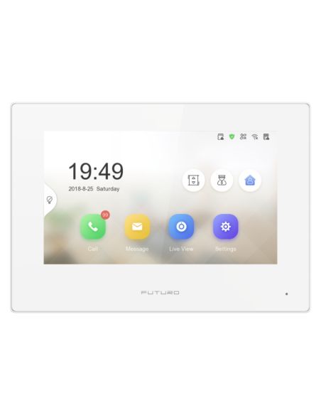 FUTURO IP 2-Wire Residential Kit with Flush Mount FIP-KIT-FMW-2Wire