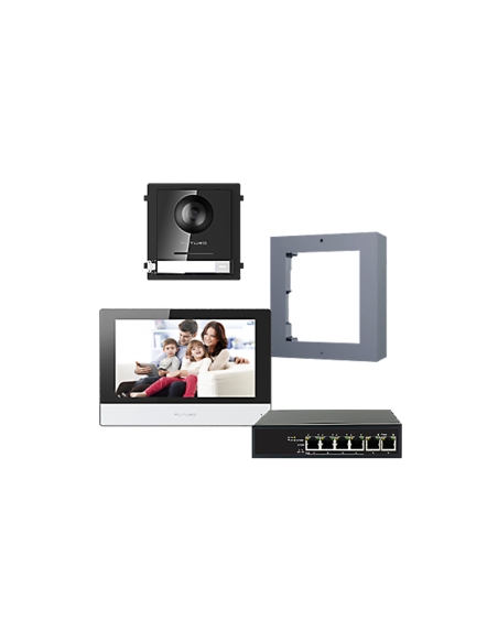 FUTURO IP Intercom KIT 7" Monitor and Surface FIP-KIT-SMB