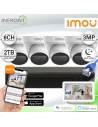 Imou 8ch NVR With 2TB HDD and 3MP IP Camera IMOU By Dahua Package Kit