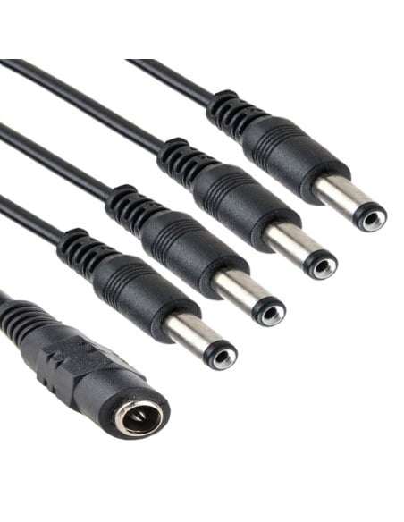 DC CCTV Splitter 4 way 4-way 2.1mm power