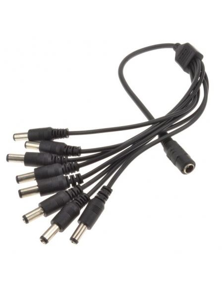 Genuine Swann 1 to 8 Way Power Cable Splitter SR-DCSP-1F8M-E1