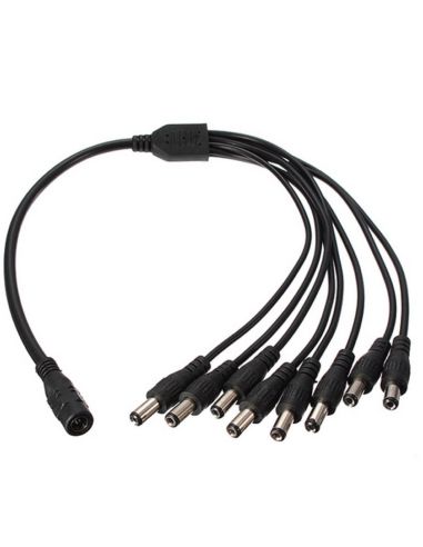 Genuine Swann 1 to 8 Way Power Cable Splitter SR-DCSP-1F8M-E1