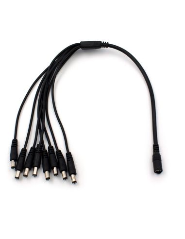 Genuine Swann 1 to 8 Way Power Cable Splitter SR-DCSP-1F8M-E1