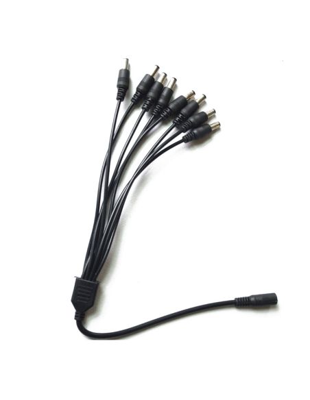 Genuine Swann 1 to 8 Way Power Cable Splitter SR-DCSP-1F8M-E1