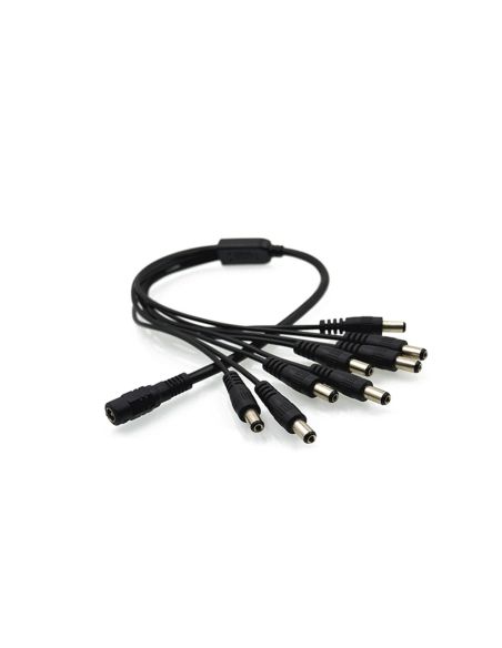 Genuine Swann 1 to 8 Way Power Cable Splitter SR-DCSP-1F8M-E1