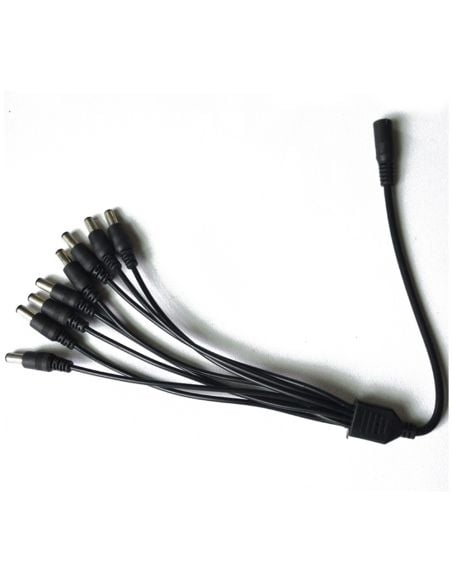 Genuine Swann 1 to 8 Way Power Cable Splitter SR-DCSP-1F8M-E1