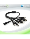 Genuine Swann 1 to 8 Way Power Cable Splitter Multiplier CCTV Security Cameras