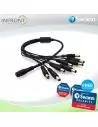 Genuine Swann 1 to 8 Way Power Cable Splitter Multiplier CCTV Security Cameras