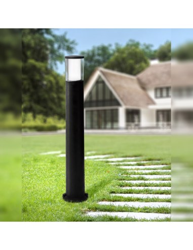 Fumagalli Carlo 6W Round LED Bollard (Black) - FU-CAR-6B