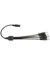 DC CCTV Splitter 4 way 4-way 2.1mm power
