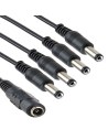 DC CCTV Splitter 4 way 4-way 2.1mm power