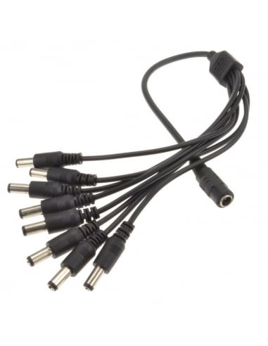 Genuine Swann 1 to 8 Way Power Cable Splitter SR-DCSP-1F8M-FSP