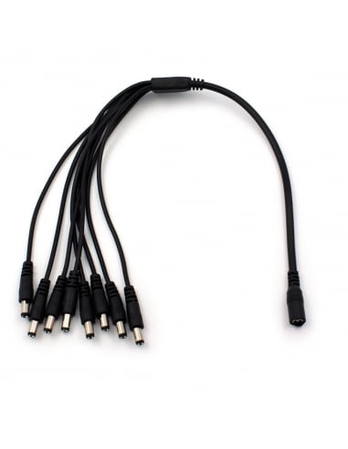 Genuine Swann 1 to 8 Way Power Cable Splitter SR-DCSP-1F8M-FSP