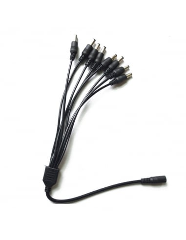 Genuine Swann 1 to 8 Way Power Cable Splitter SR-DCSP-1F8M-FSP