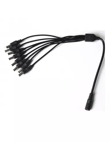 Genuine Swann 1 to 8 Way Power Cable Splitter SR-DCSP-1F8M-FSP