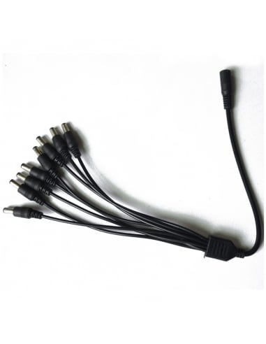 Genuine Swann 1 to 8 Way Power Cable Splitter SR-DCSP-1F8M-FSP