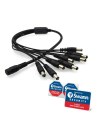 Genuine Swann 1 to 8 Way Power Cable Splitter Multiplier CCTV Security Cameras