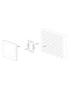VIP Vision Touchscreen 2-Wire Residential Series IP Intercom Monitor (White) - INTIPMON2W2